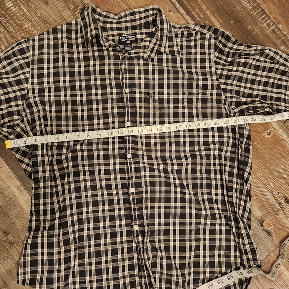 Polo Ralph Lauren faded black and cream long sleeve button down Size Large - Picture 5 of 9
